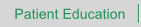 Patient Education
